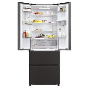 Haier Multi Door American Style Fridge Freezer - Slate Black | HFR5719EWPB
