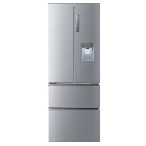 Haier 190cm Multi Door 70Cm Fridge Freezer/Non Plumbed Water Dispenser - Platinum Inox | HFR5719EWMP