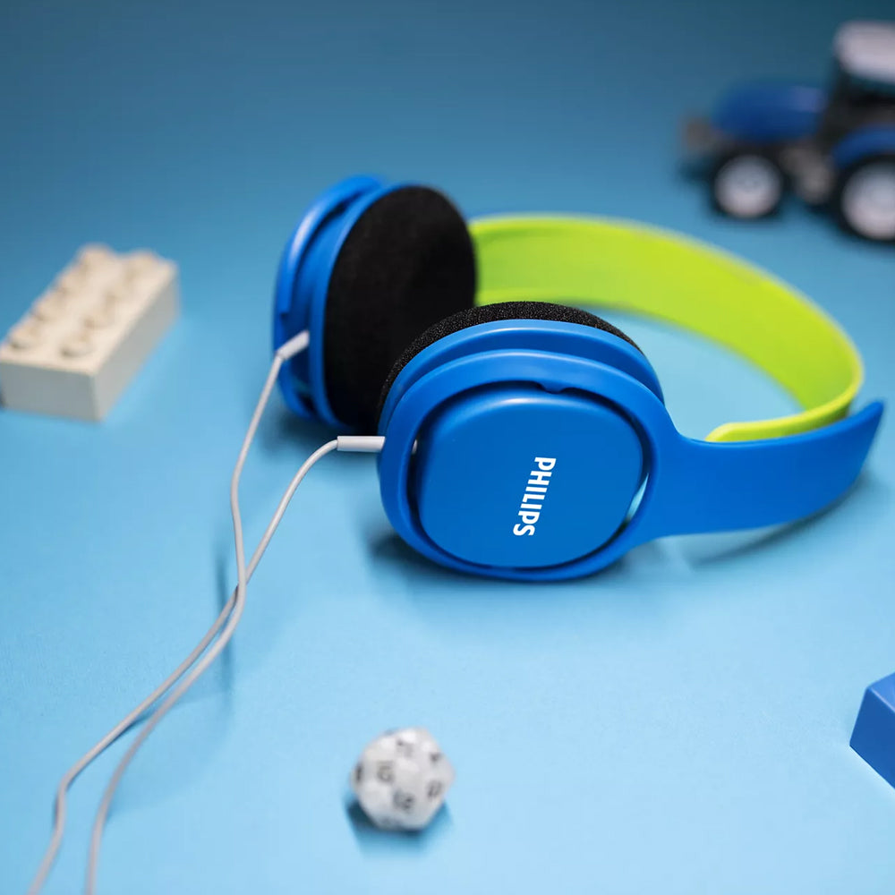 Philips Over-Ear Wired Headphone For Kids - Blue | SHK2000BL/00