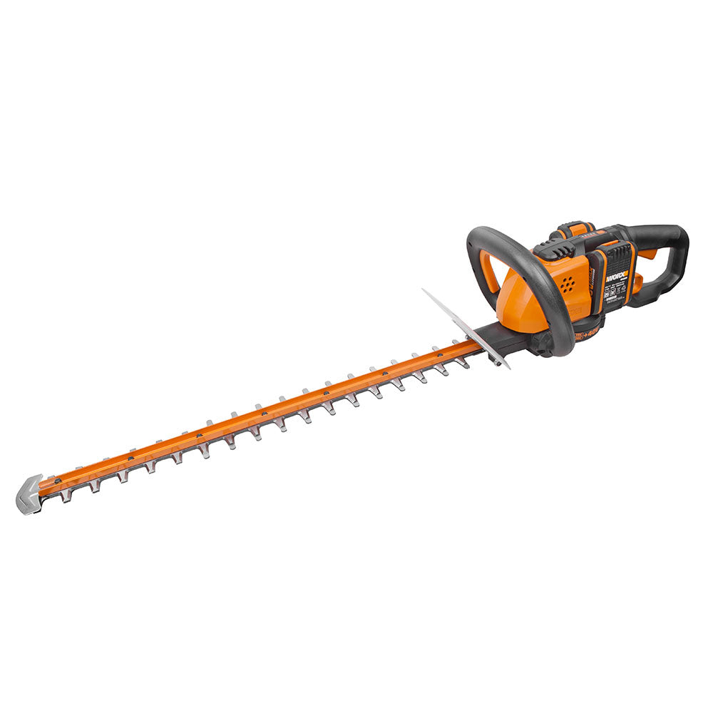 WORX Power Share Cordless Hedge Cutter Trimmer - 60cm - 2 x 20V Batteries Included | WG284E