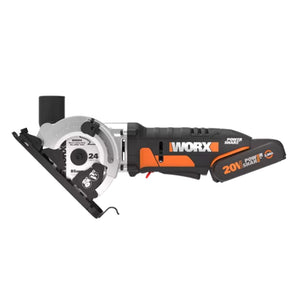 Worx Cordless Compact Circular Plunge Saw 20V Kit | WX527