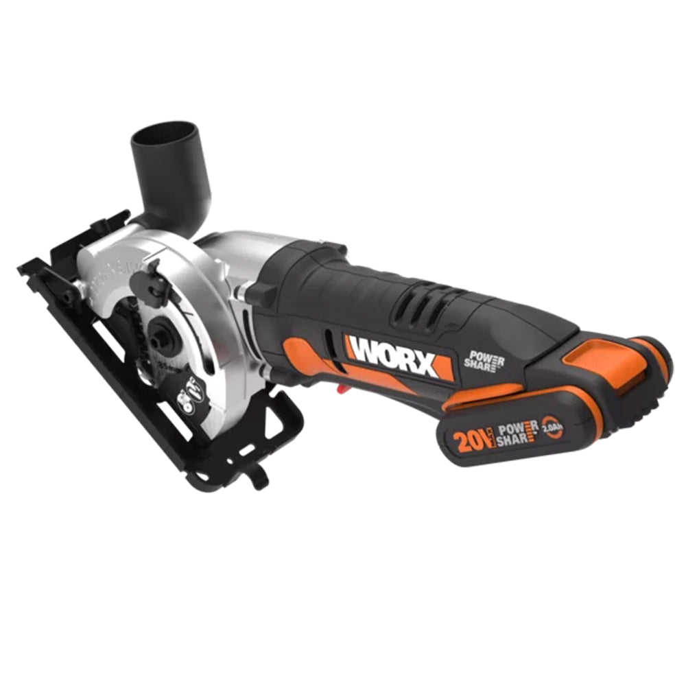 Worx Cordless Compact Circular Plunge Saw 20V Kit | WX527