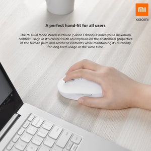 Xiaomi Mi Dual Mode Wireless Mouse Silent Edition - Black | HLK4041GL