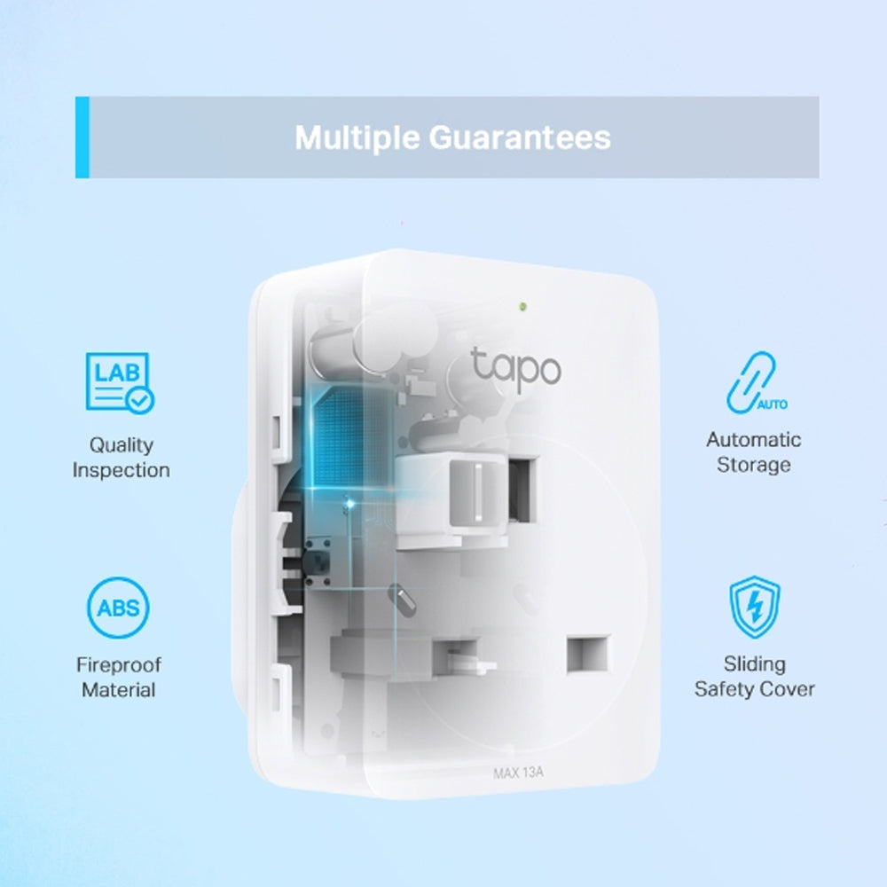 TP-Link Tapo Mini Smart Wi-Fi Socket 2 Pack | TAPO P100(2-PACK)