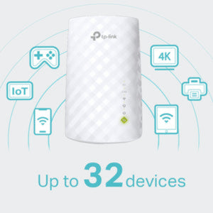 TP-Link AC750 Dual Band Wi-Fi Range Extender & Booster | RE200