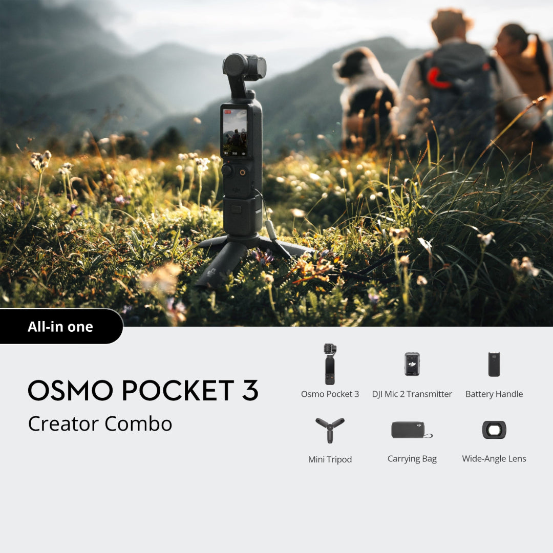 DJI Osmo Pocket 3 Creator Combo | CP.OS.00000302.02