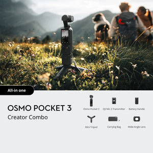 DJI Osmo Pocket 3 Creator Combo | CP.OS.00000302.02