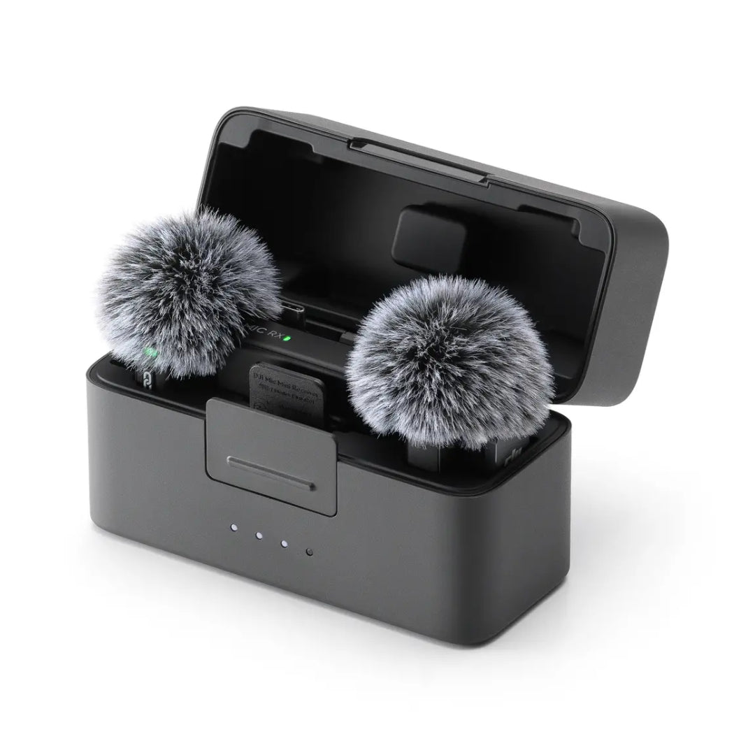 DJI Mic Mini 2 Person Compact Wireless Microphone System (2 Tx+1 Rx+charging Case) | CP.RN.00000433.01