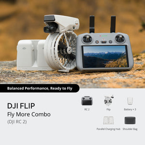 DJI Flip Fly More Combo Drone (DJI RC 2) | CP.FP.00000181.01