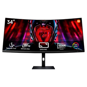 Xiaomi G34WQI 34 Inch WQHD Curved Gaming Computer Monitor | ELA5458UK