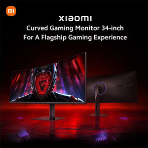 Xiaomi G34WQI 34 Inch WQHD Curved Gaming Computer Monitor | ELA5458UK