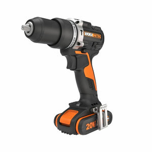 Worx Brushless Combi Hammer Drill 20v Kit 2 Batteries | WX352