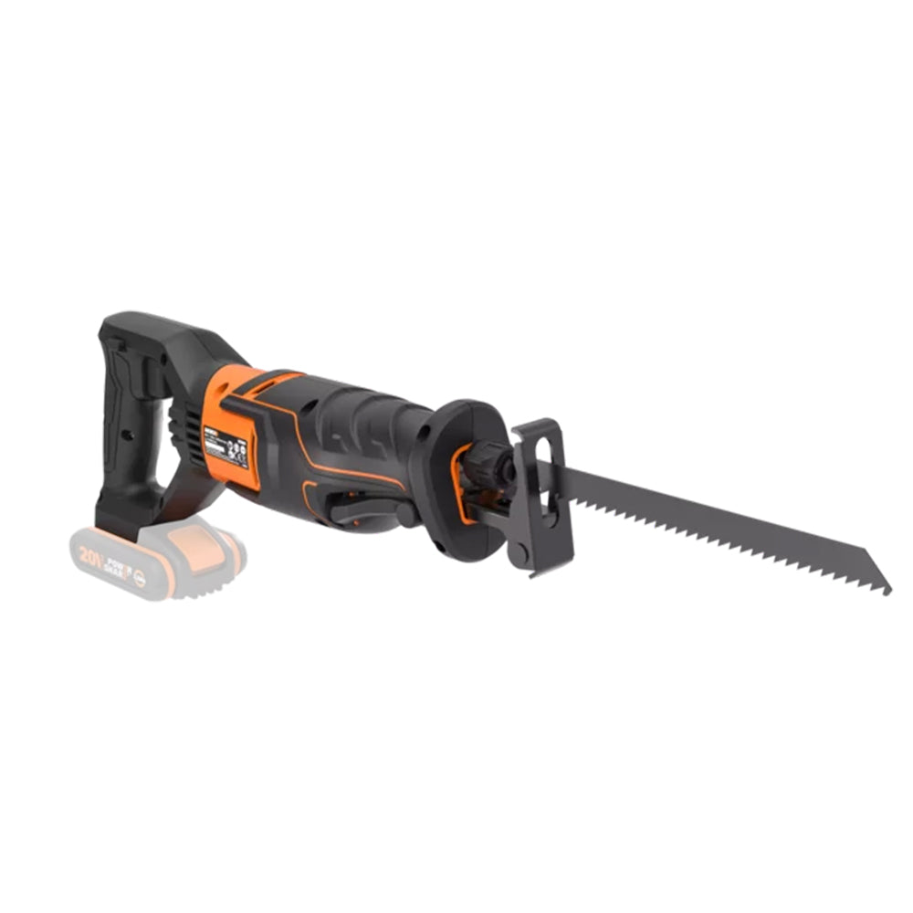 Worx Cordless Reciprocating Saw 20V Bare Unit | WX500.9