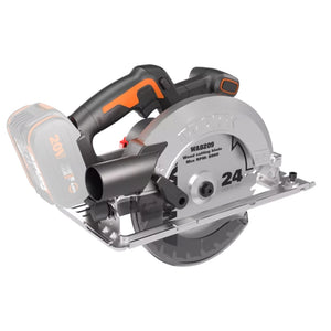 Worx Cordless Brushless 190mm Circular Circ Saw 20V Bare Unit | WX520.9