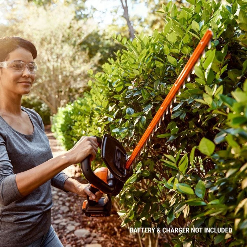 WORX Power Share Cordless Hedge Cutter Trimmer - 61cm - 1 x 20V Battery Included | WG260E.5