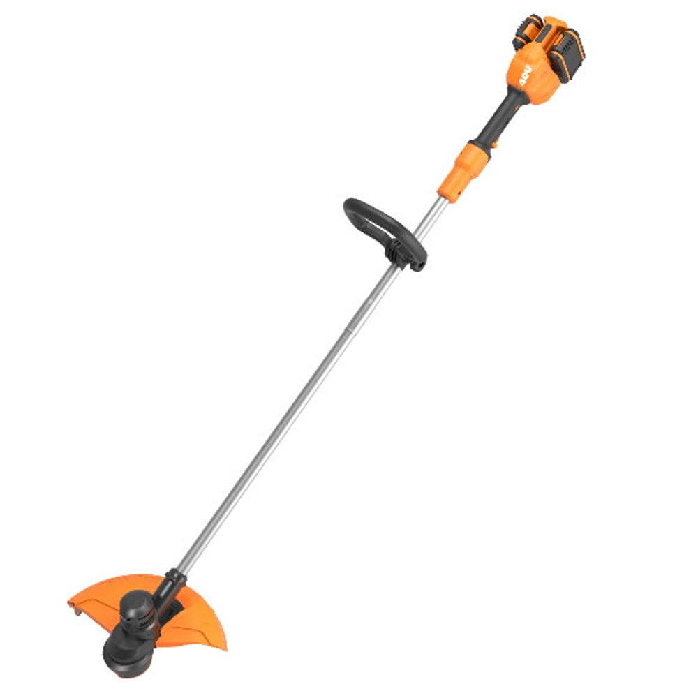 Worx Power Share Cordless Grass String Strimmer 33cm 2 x 20V Batteries Included | WG183E