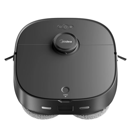 Midea V12 Robot Vac Vacuum Cleaner and Auto-Clean Mop - Black | V12BLACK