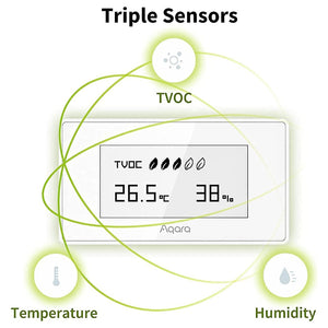 Aqara TVOC Smart Air Quality Monitor - White | AAQS-S01