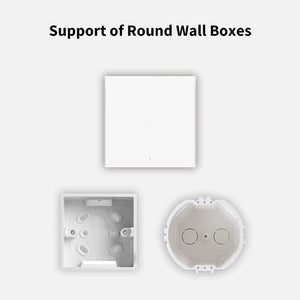 Aqara Smart Single Wall Switch H1 with No Neutral - White | WS-EUK01