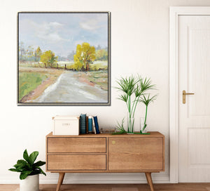 Macquillan Hand Painted Picture Summer Day 100cm x 100cm | MQP7032