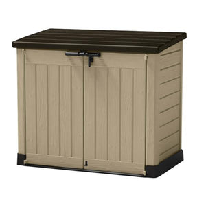 Keter Store It Out Max Brown Lid Plastic Garden Storage Shed | KTR217161