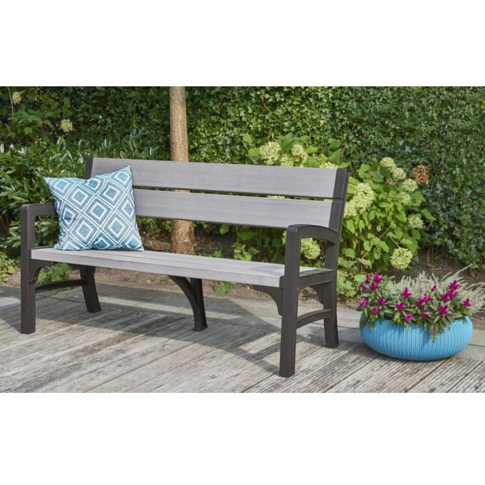 Keter Montero Three Seater Garden Bench | KTR233390