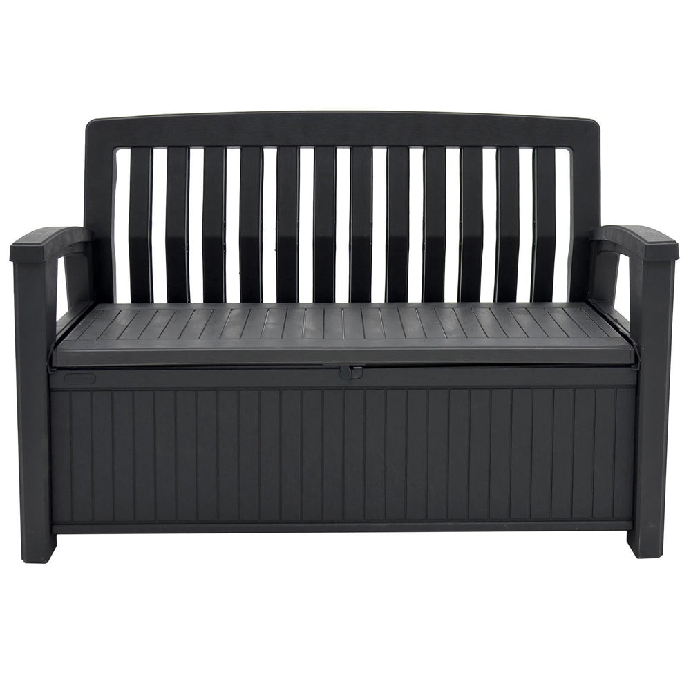 Keter Patio Storage Bench - Dark Grey | KTR03479