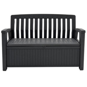 Keter Patio Storage Bench - Dark Grey | KTR03479