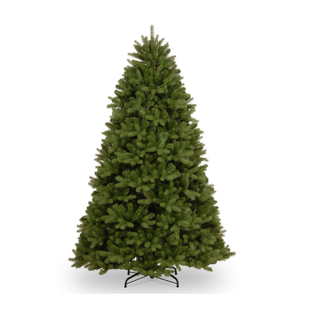 National Tree Company 2.2 Metre (7.5') Feal Real Newberry Spruce Slim Christmas Tree | PEND2-502-75