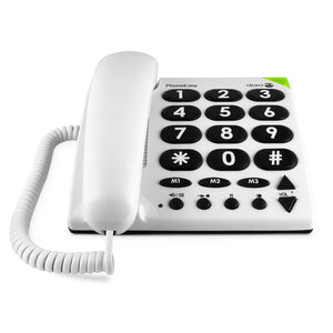 Doro Phone Easy 311c Big Button Home Phone - White | 2685