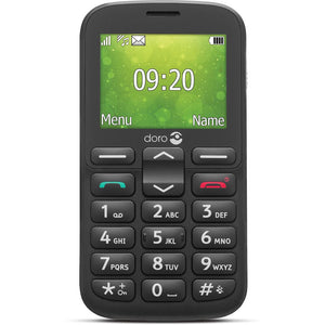 Doro 1380 Sim Free Mobile Phone - Black