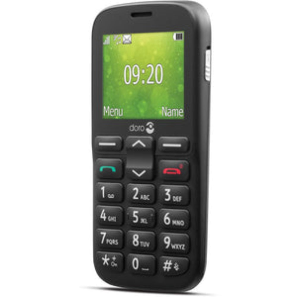 Doro 1380 Sim Free Mobile Phone - Black