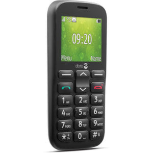 Doro 1380 Sim Free Mobile Phone - Black