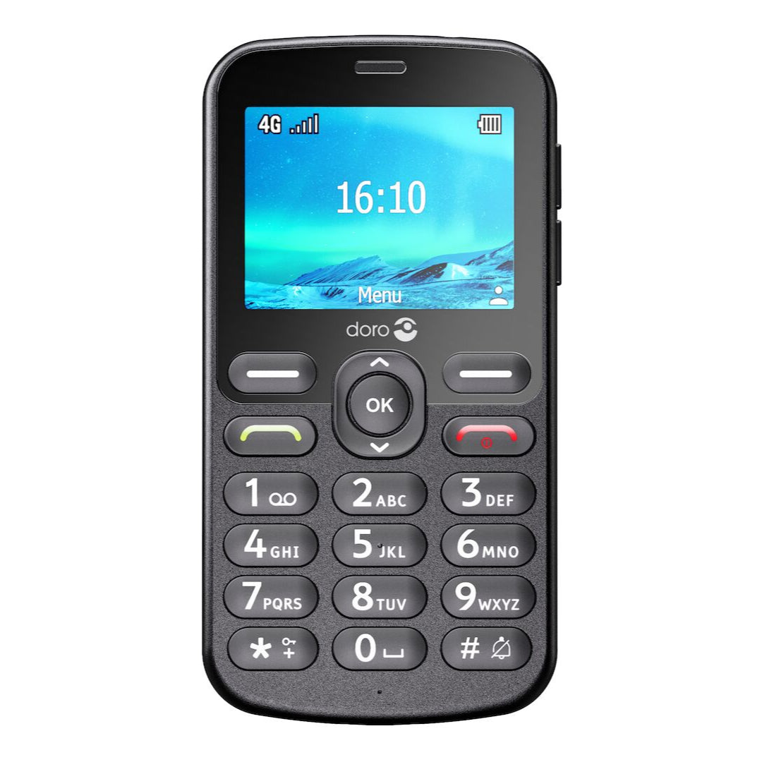 Doro 1880 Sim Free Mobile Phone - Black | 8711