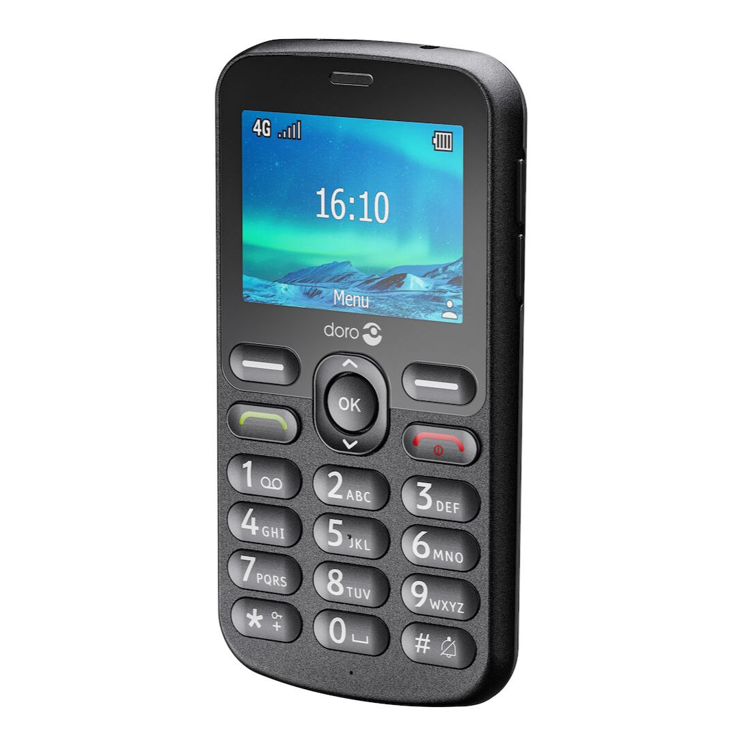 Doro 1880 Sim Free Mobile Phone - Black | 8711