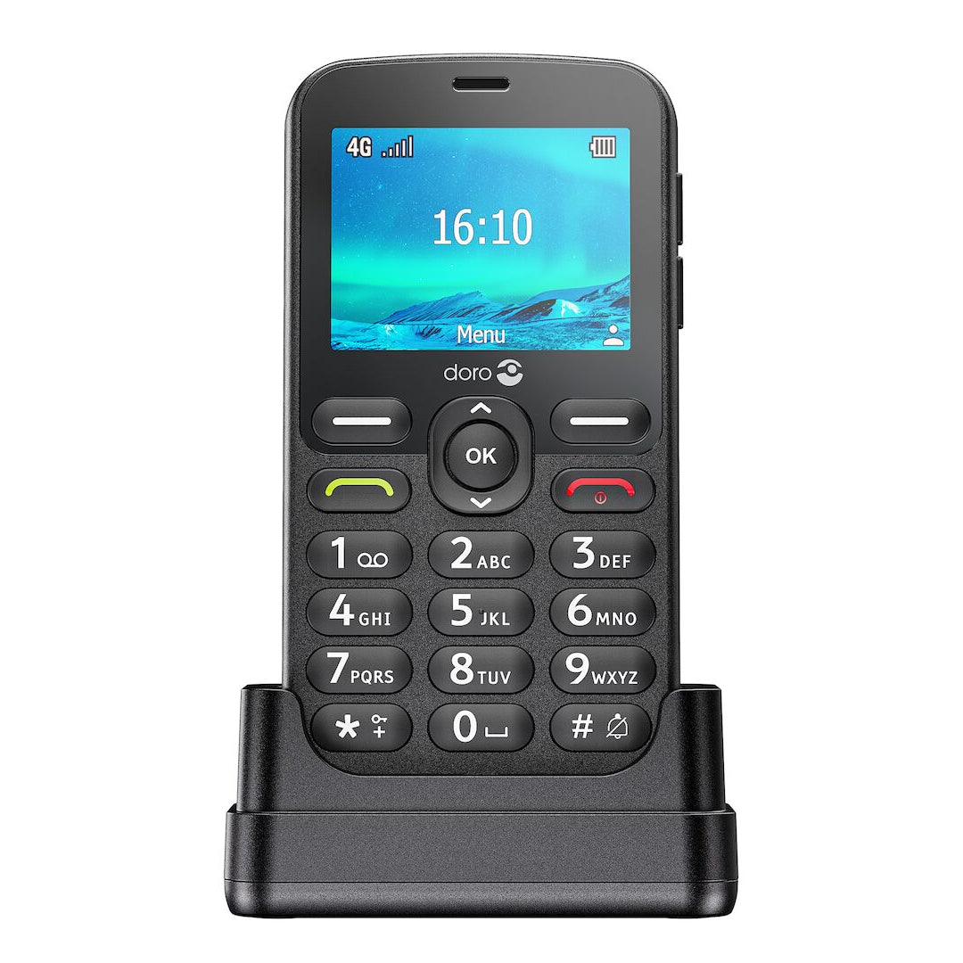 Doro 1880 Sim Free Mobile Phone - Black | 8711