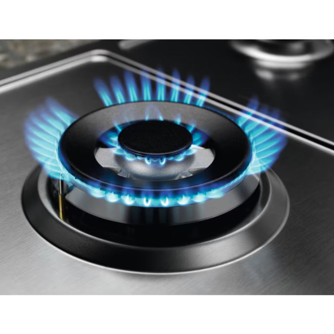 Electrolux Slim Line 4 Ring Gas Hob - Stainless Steel | KGS64362XX