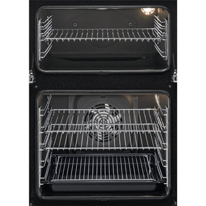 Electrolux 300 61 Litre Built-In Multifunction Electric Double Oven - Black | EDFDC46K