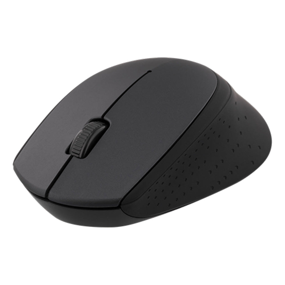 Deltaco Wireless Optical Computer Mouse - Black | MS460BK