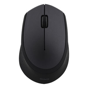 Deltaco Wireless Optical Computer Mouse - Black | MS460BK