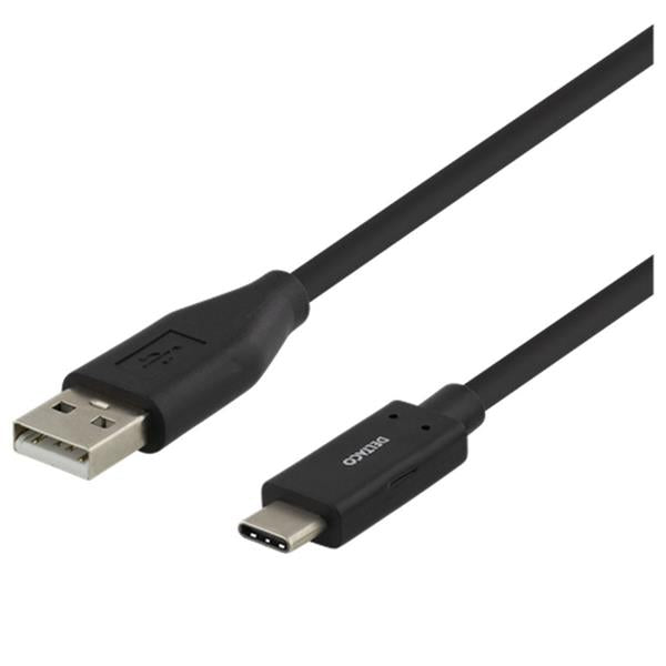 Deltaco Usb A to Usb C Cable 2 Metre | USBC1006M