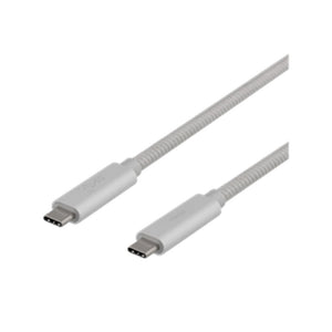 Deltaco USB C Cable to USB C GEN 2 Superspeed 10 Gbit | USBC1417M