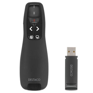 Deltaco Wireless Presenter & Laser Pointer | WP001