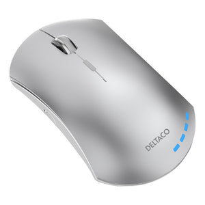 Deltaco Wireless Optical Computer Mouse - Aluminium | MS800