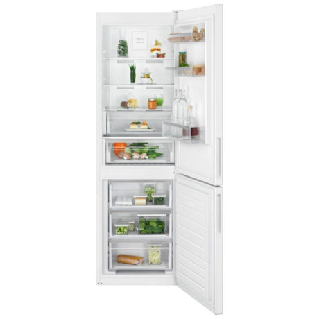 Electrolux 186cm 60/40 Frost Free Freestanding Fridge Freezer - White | LNT5ME32W1