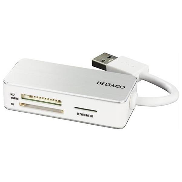 Deltaco USB 3.0 Card Reader 3 Slots | UCR147