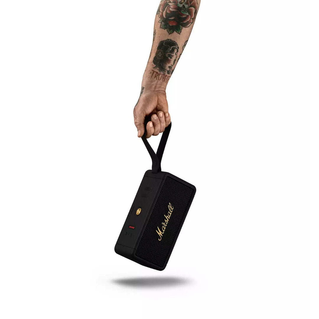 Marshall Middleton Portable Wireless Bluetooth Speaker - Black Brass | 1006034