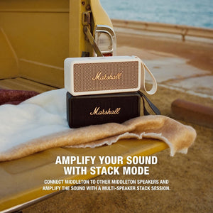 Marshall Middleton Portable Wireless Bluetooth Speaker - Black Brass | 1006034