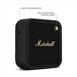 Marshall Willen II Portable Wireless Bluetooth Speaker - Black Brass | 1006714