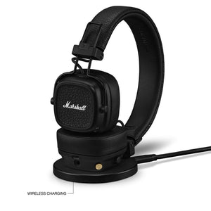 Marshall Major V Wireless Bluetooth Headphones - Black | 1006832